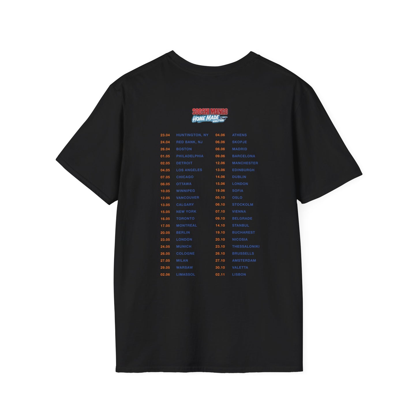Home Made World Tour Tee